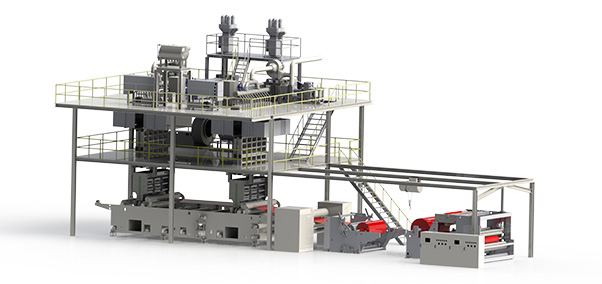 青岛润聚祥机械有限公司官网，河南润聚祥新型材料有限公司，无纺布设备，无纺布机械，无纺布生产线，非织造布生产线，纺熔非织造布生产线，熔喷非织造布生产线